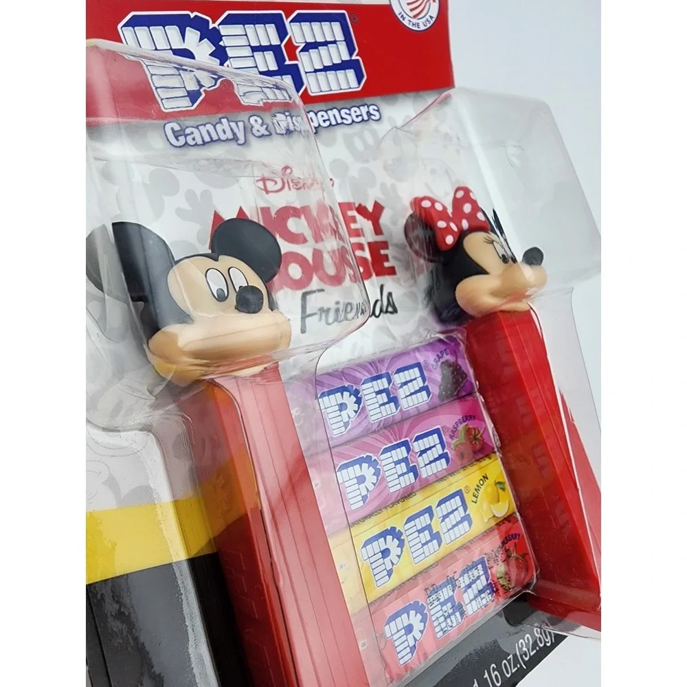Mickey Mouse and Friends Pez Dispenser‎ Duo Minnie Mouse Disney